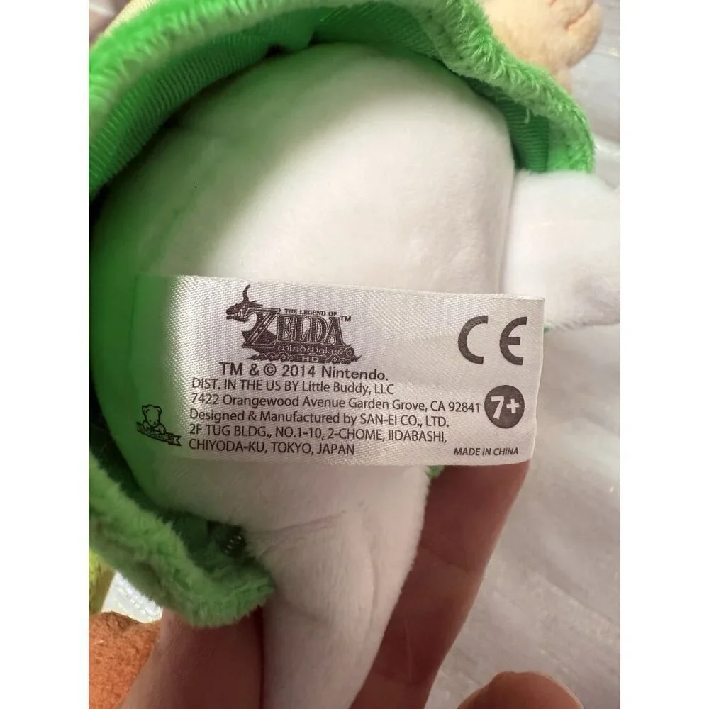 Legend of Zelda Windwaker Link 10” Plush Toy - Nintendo - 2014 - Wind Waker